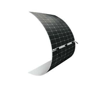 Panneau solaire semi-flexible monocristallin ETFE pour projet commercial