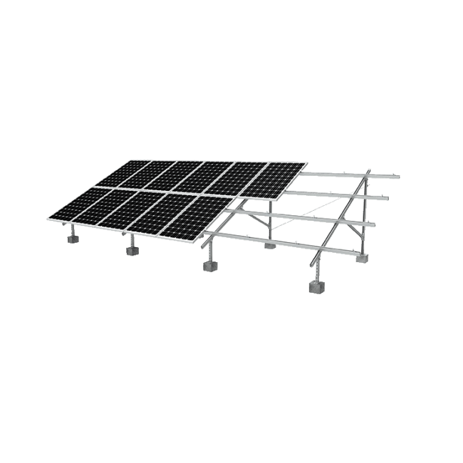 structure de montage photovoltaïque solaire hinergy