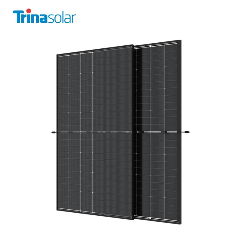 Trina Solar Vertex S+ Tsm 440w N Type Pv Tous Noirs Panneaux Solaires Bifaciaux Prix