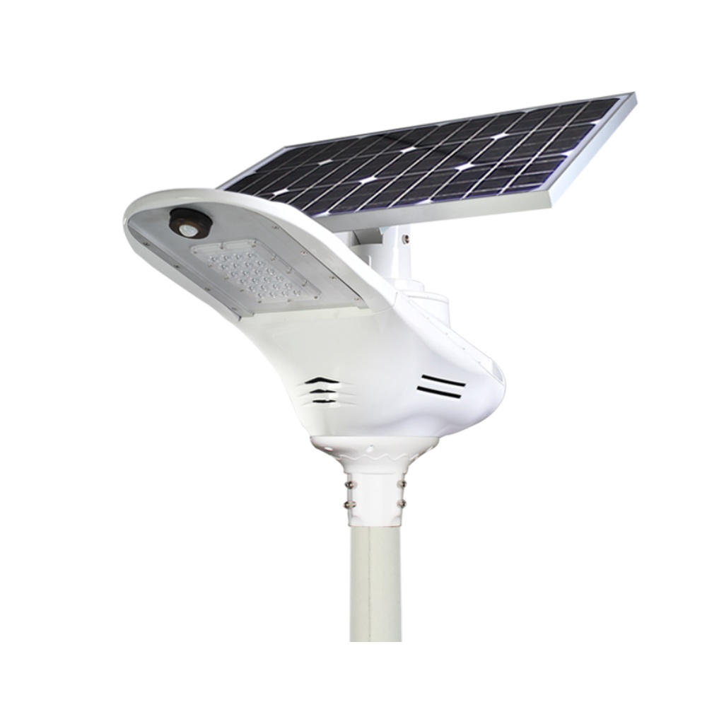 Lampadaires à énergie solaire | Prix ​​extérieur commercial de capteur de mouvement de réverbères solaires de LED avec le poteau