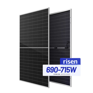 Prix ​​du panneau solaire photovoltaïque bifacial monocristallin Risen Energy de 700 watts