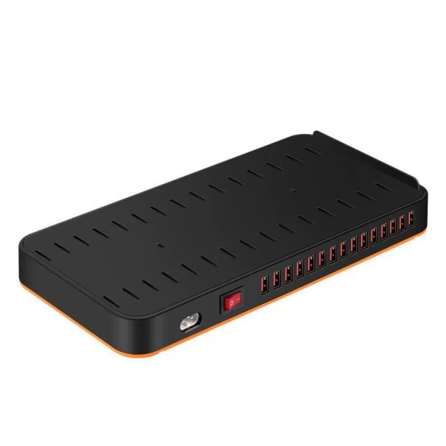 Station de chargement multi-appareils avec 15 ports USB