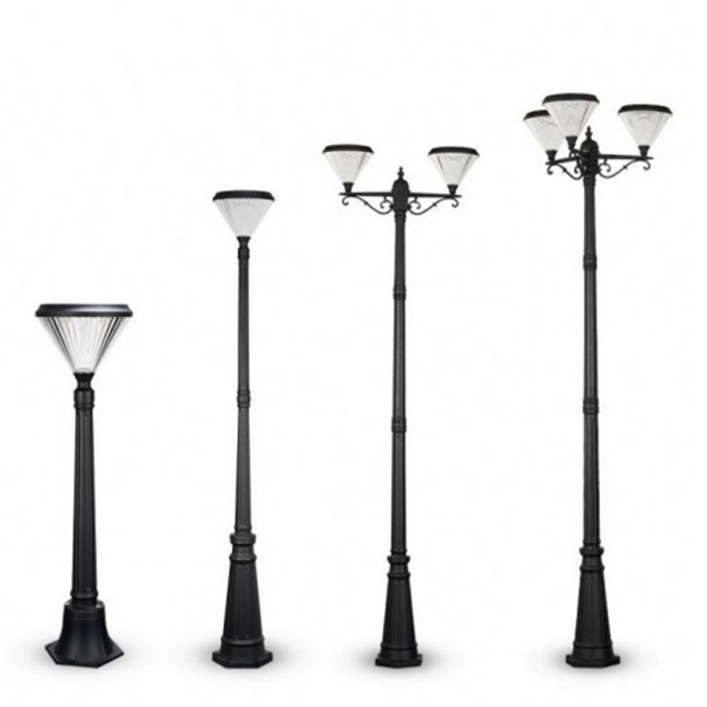 Lampes de poteaux de rue à énergie solaire | Lanterne extérieure