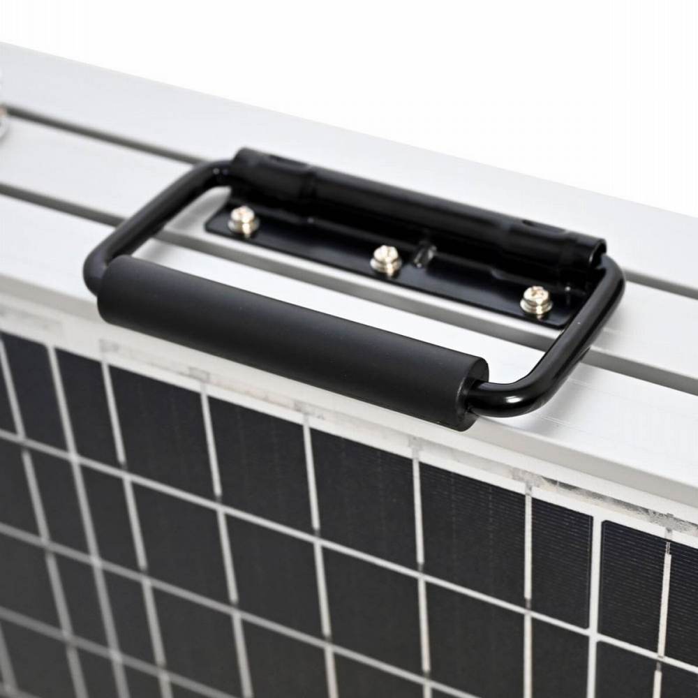 Hinergy Valise à panneau solaire pliable monocristallin 180 watts 12 volts avec contrôleur de charge