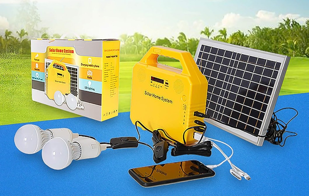 Kits d'éclairage solaire 60W-Header