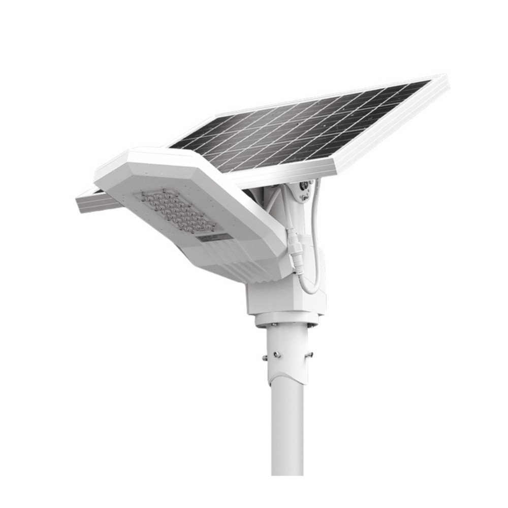 Lampadaire solaire à LED d'extérieur | Lampadaire solaire marche/arrêt automatique 