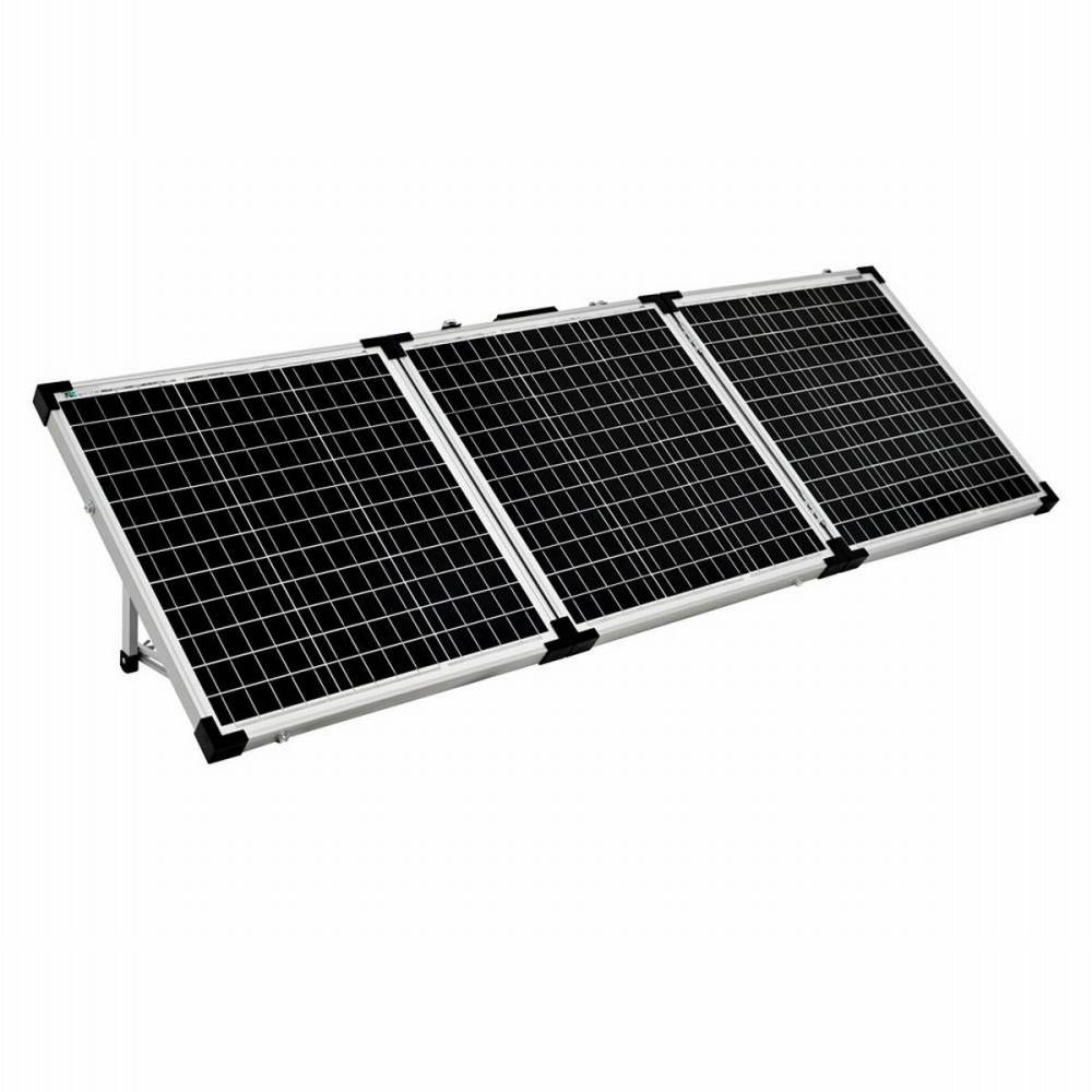 Hinergy Valise à panneau solaire pliable monocristallin 180 watts 12 volts avec contrôleur de charge