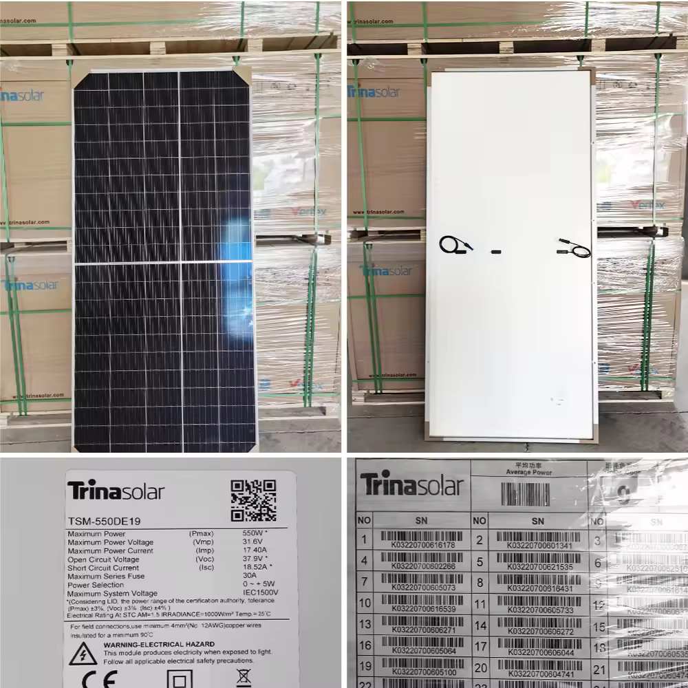 Prix ​​​​du module solaire photovoltaïque monocristallin Trina Solar Vertex Tsm 670w