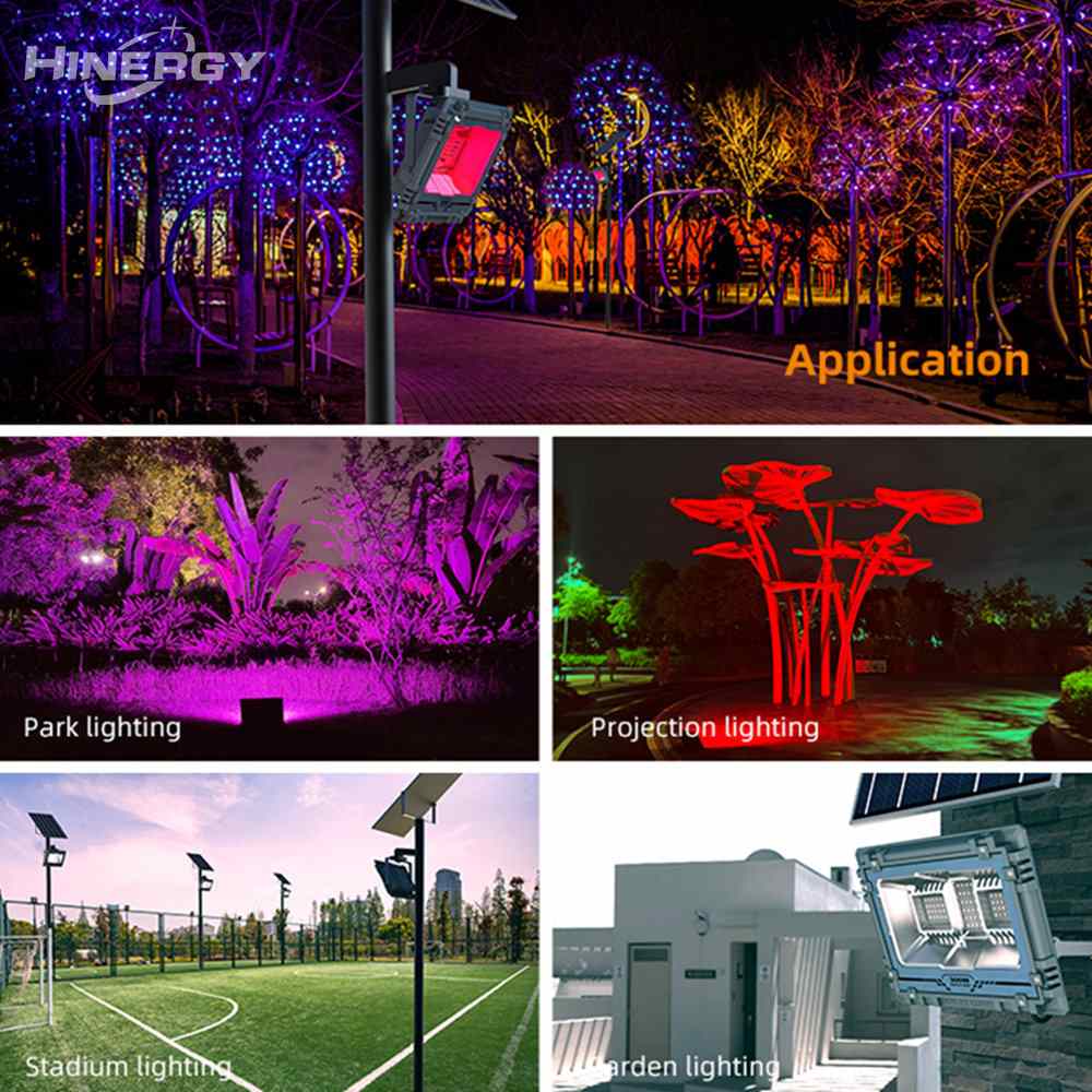 Projecteurs externes à LED RVB à intensité variable | Lumières d'inondation extérieures de sécurité de changement de couleur de Bluetooth