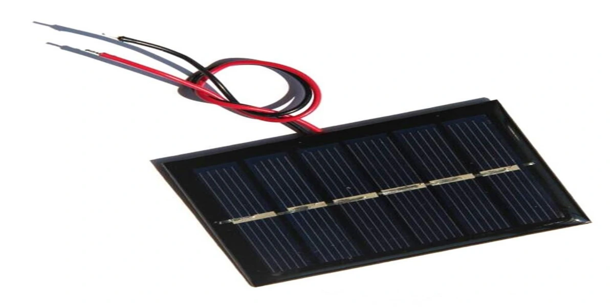 Mini panneau solaire avec fils et options de c&acirc;bles